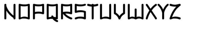 Archequare Font UPPERCASE