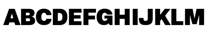 Archetica Black Font UPPERCASE