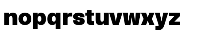 Archetica Black Font LOWERCASE