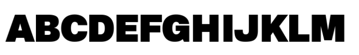 Archetica Fat Font UPPERCASE