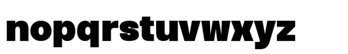 Archetica Fat Font LOWERCASE