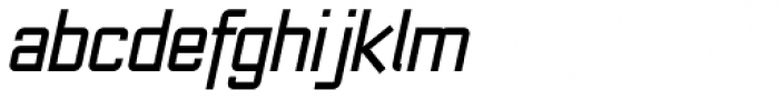 ArchiType Condensed Italic Font LOWERCASE