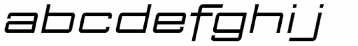 ArchiType Expanded Italic Font LOWERCASE