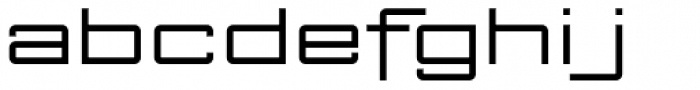 ArchiType Expanded Font LOWERCASE