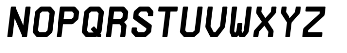 Archimoto V01 Bold Italic Font LOWERCASE