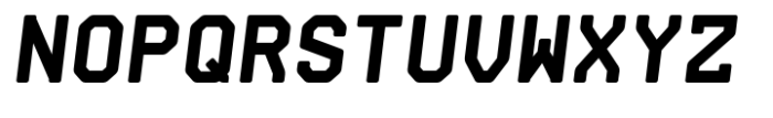 Archimoto V01 Extra Bold Italic Font UPPERCASE