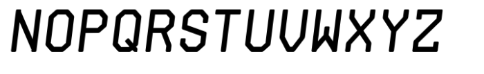 Archimoto V01 Italic Font UPPERCASE
