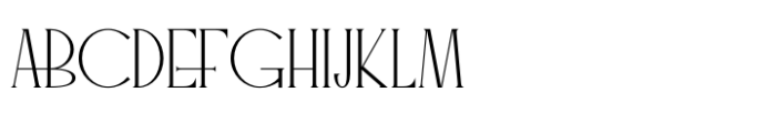 Archine Eamore Regular Font UPPERCASE