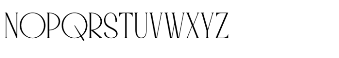 Archine Eamore Regular Font UPPERCASE