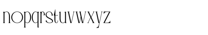 Archine Eamore Regular Font LOWERCASE