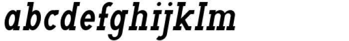 Archipad Pro Black Slab Oblique Font LOWERCASE