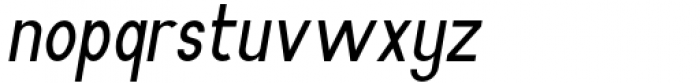 Archipad Pro Bold Oblique Font LOWERCASE