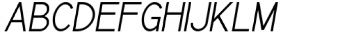 Archipad Pro Medium Oblique Font UPPERCASE