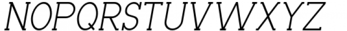 Archipad Pro Oblique Slab Font UPPERCASE