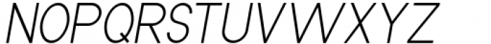Archipad Pro Oblique Font UPPERCASE