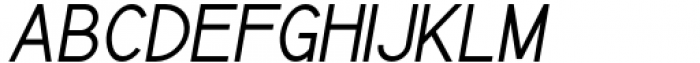 Archipad Pro Semi Bold Oblique Font UPPERCASE