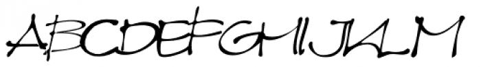 Architect Light Oblique Font LOWERCASE