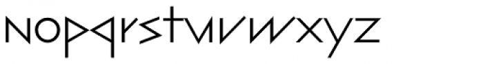 Architype Bill Font LOWERCASE