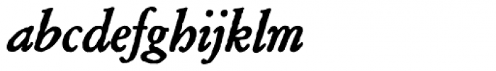 Archive Garamond Std Bold Italic Font LOWERCASE