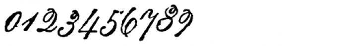 Archive Penman Script Font OTHER CHARS