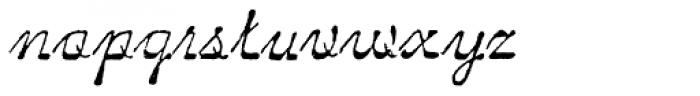 Archive Salisbury Script Font LOWERCASE
