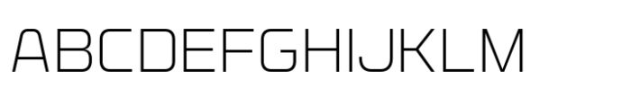 Arclight Thin Font UPPERCASE