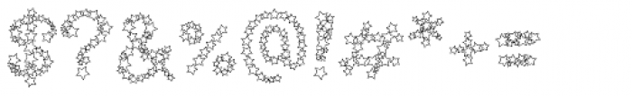 Arco Star Shine Font OTHER CHARS