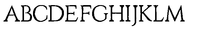 Arconte Font UPPERCASE