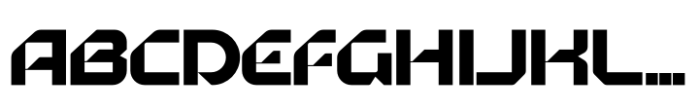 Arcs Regular Font UPPERCASE