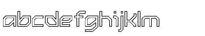 Arctic7 Outline FONT