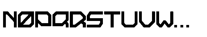 Arctic7 Regular Font UPPERCASE