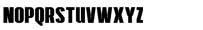 Arctos Sans Bold Font UPPERCASE