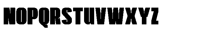 Arctos Sans Extra Bold Font UPPERCASE