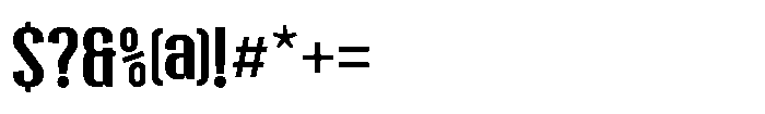 Arctos Sans Medium Font OTHER CHARS