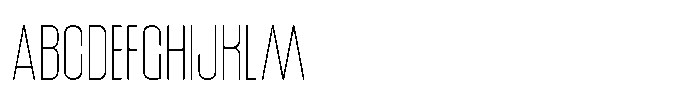 Arctos Sans Thin Font UPPERCASE