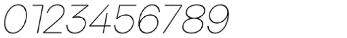 Ardela Edge X02 Thin Italic Font OTHER CHARS
