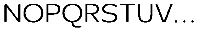 Ardelin Soft Expanded Font UPPERCASE