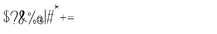 Ardeline Charm Font OTHER CHARS