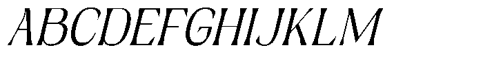 Ardellea Italic Font UPPERCASE