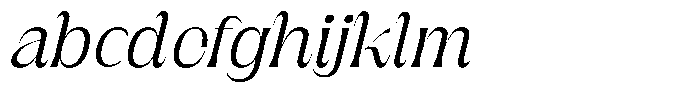 Ardellea Italic FONT