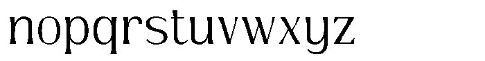 Ardellea Regular Font LOWERCASE