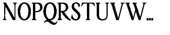 Ardiga Bold Condensed Font UPPERCASE