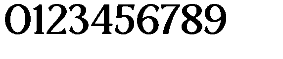 Ardiga Bold Expanded Font OTHER CHARS
