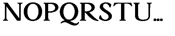 Ardiga Bold Expanded Font UPPERCASE