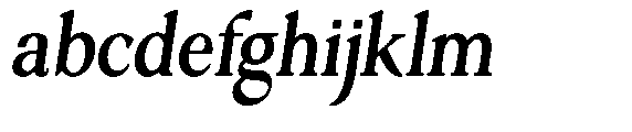 Ardiga Bold Semi Condensed Italic FONT