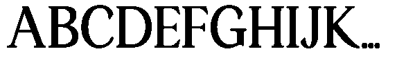 Ardiga Bold Font UPPERCASE