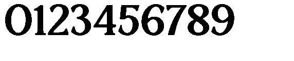 Ardiga Extra Bold Expanded Font OTHER CHARS