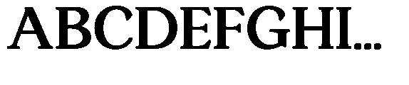 Ardiga Extra Bold Expanded Font UPPERCASE