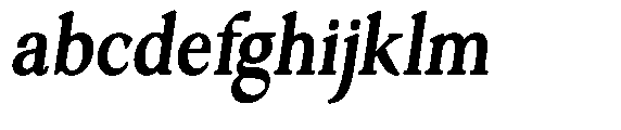 Ardiga Extra Bold Semi Condensed Italic FONT