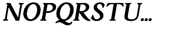 Ardiga Extra Bold Semi Expanded Italic Font UPPERCASE